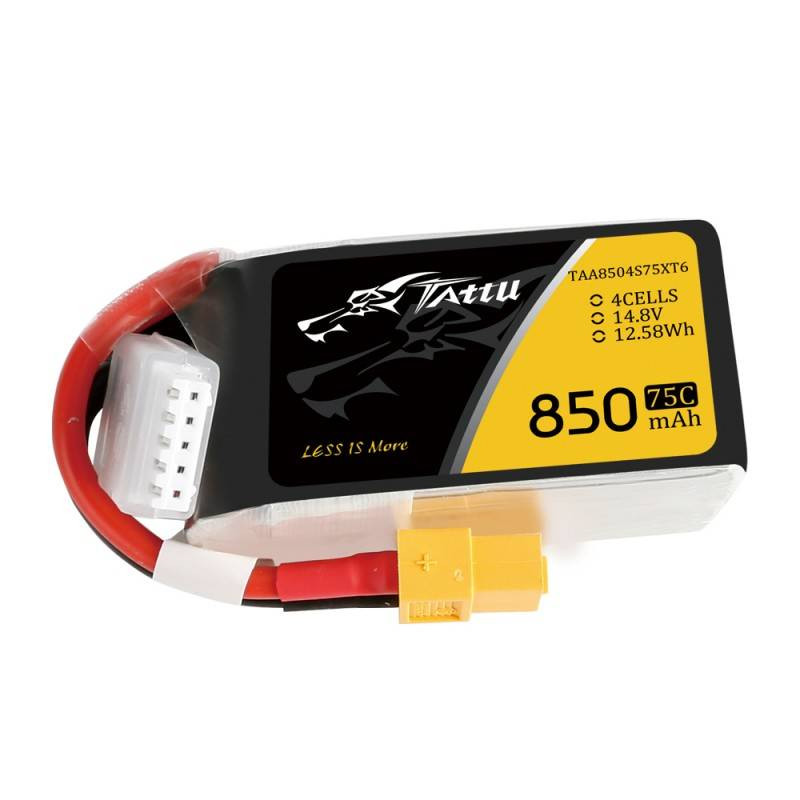 GENS ACE Akumulator LiPo Tattu 850mAh 14,8V 75C 4S1P XT60