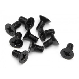 HPI RACING FLAT HEAD SCREW M3X6MM (10PCS)