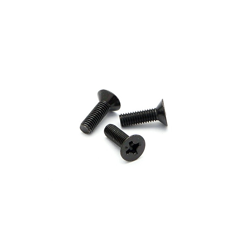 HPI RACING FLAT HEAD SCREW M3 X 10MM (6PCS)