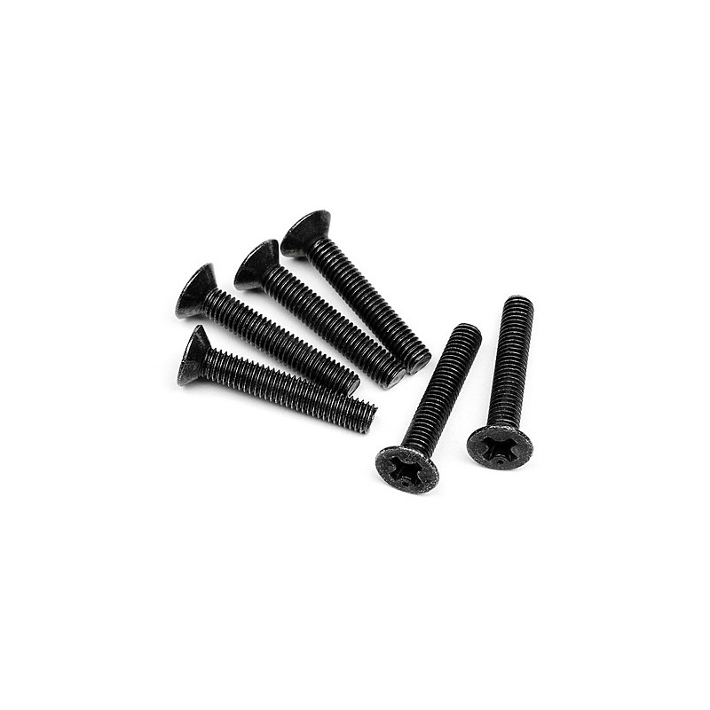 HPI RACING FLAT HEAD SCREW M3x18mm