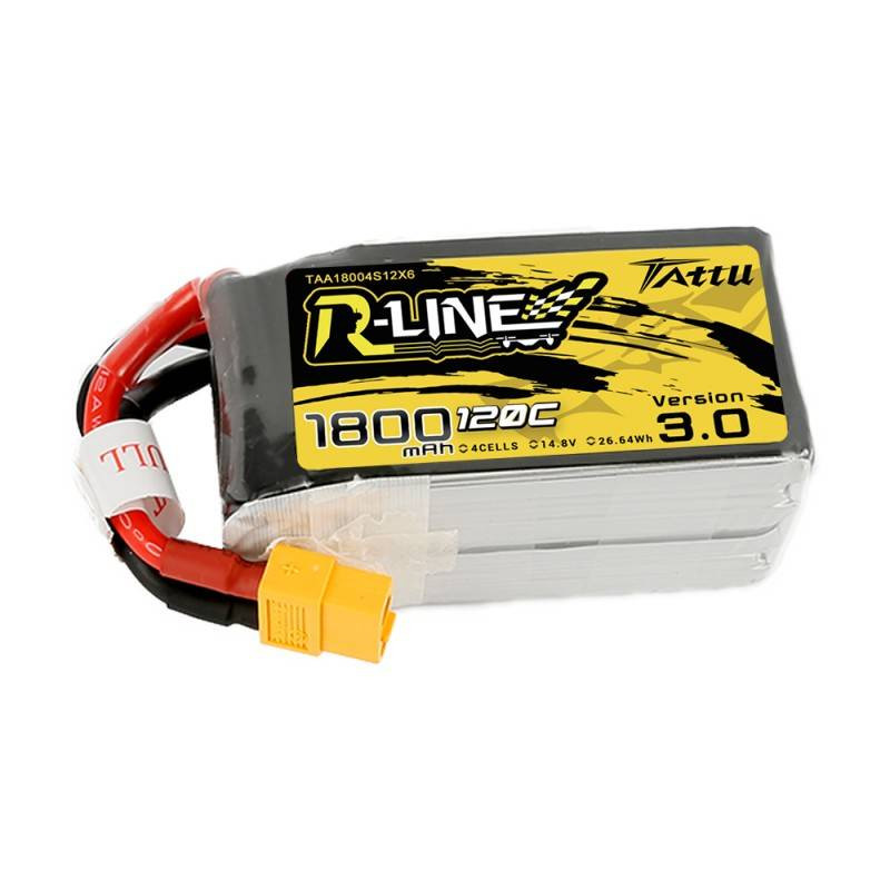 GENS ACE Akumulator LiPo Tattu R-Line 3.0 1800mAh 14,8V 120C 4S1P XT60