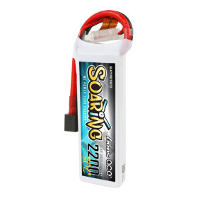 GENS ACE Akumulator LiPo Soaring 2200mAh 7.4V 30C 2S1P EC3/XT60/DEAN