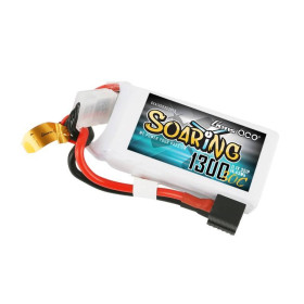 GENS ACE Akumulator LiPo Soaring 1300mAh 11.1V 30C 3S1P EC3/XT60/DEAN