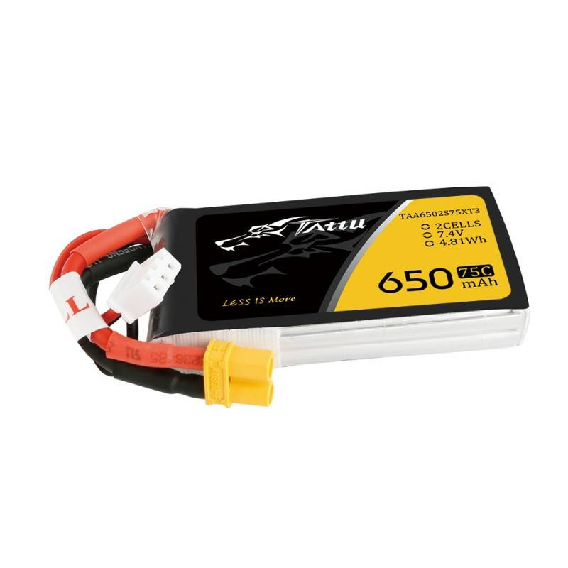GENS ACE Akumulator LiPo Tattu 650mAh 7.4V 75C 2S1P XT30