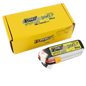 GENS ACE Akumulator LiPo TATTU R-Line 550mAh 14.8V 95C 4S1P XT30