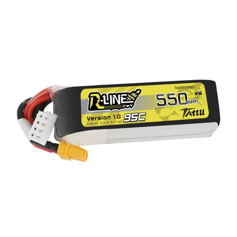 GENS ACE Akumulator LiPo Tattu R-Line 550mAh 11.1V 95C 3S1P XT30