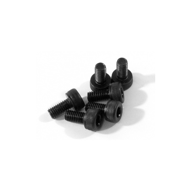 HPI RACING CAP HEAD SCREW M3X6MM (6PCS)