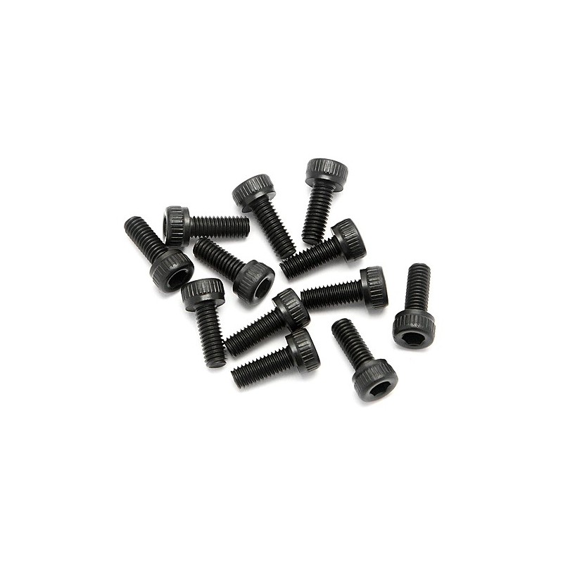 HPI RACING CAP HEAD SCREW M3 X 8MM (12PCS)