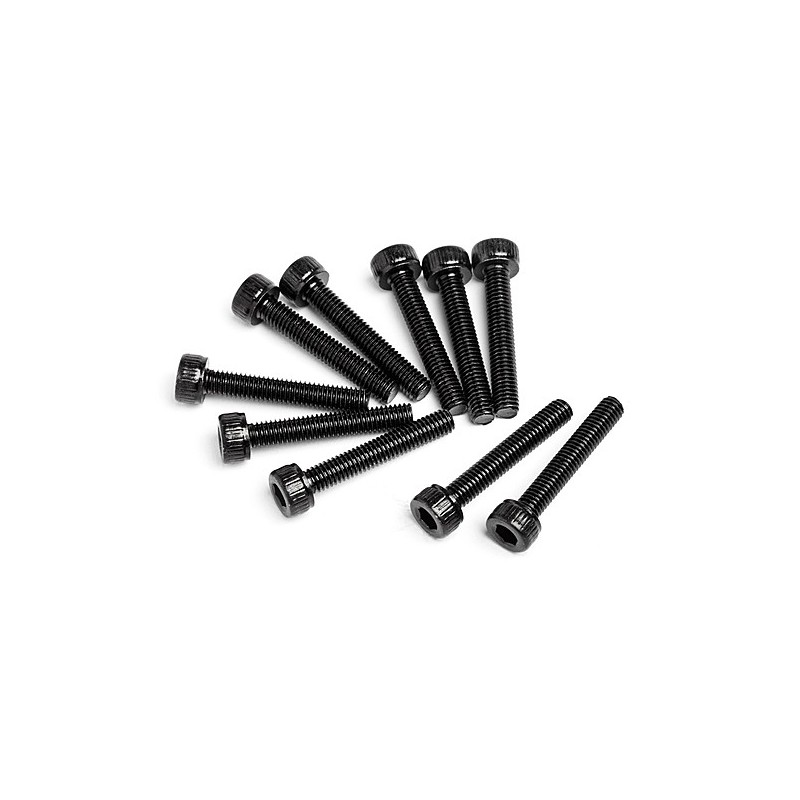 HPI RACING CAP HEAD SCREW M3x18mm (10pcs)