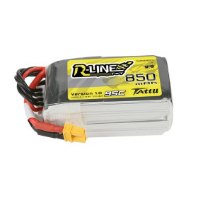 GENS ACE Akumulator LiPo TATTU R-Line 850mAh 14.8V 95C 4S1P XT30