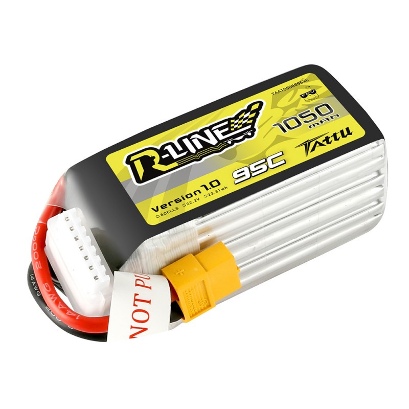 GENS ACE Akumulator LiPo Tattu R-Line 1050mAh 22,2V 95C 6S1P XT60