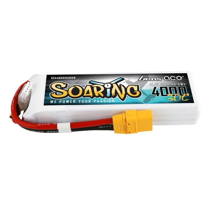 GENS ACE Akumulator LiPo Soaring 4000mAh 11.1V 30C 3S1P XT90