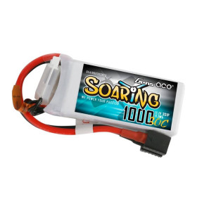 GENS ACE Akumulator LiPo Soaring 1000mAh 11.1V 30C 3S1P EC3/XT60/T-Plug