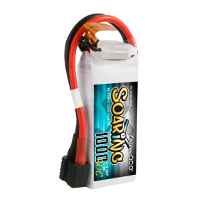 GENS ACE Akumulator LiPo Soaring 1000mAh 11.1V 30C 3S1P EC3/XT60/T-Plug