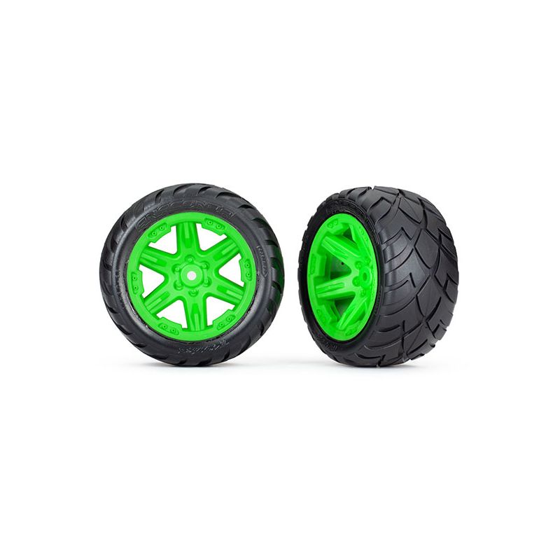 TRAXXAS Koła ANACONDA (Zielone)