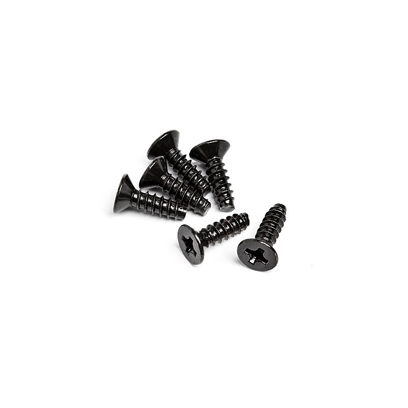 HPI RACING TP FLAT HEAD SCREW M3 X 10MM (6 PCS)