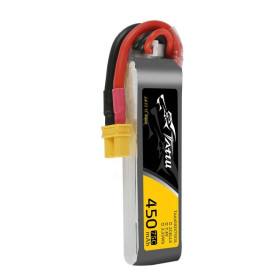 GENS ACE Akumulator LiPo Tattu 450mAh 7.4V 75C 2S1P Long XT30