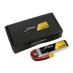 GENS ACE Akumulator LiPo Tattu 450mAh 7.4V 75C 2S1P Long XT30