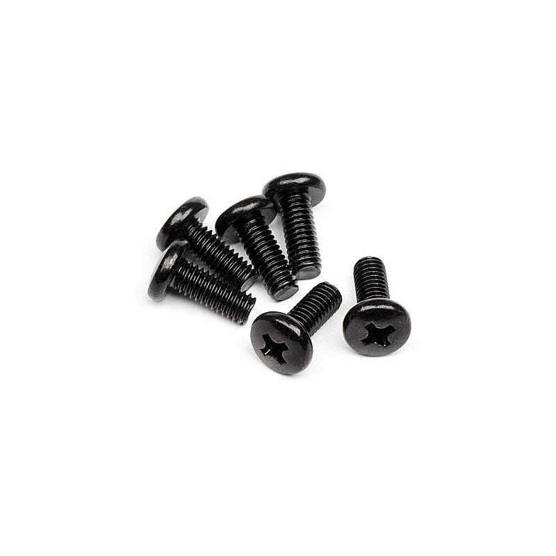 HPI RACING BINDER HEAD SCREW M4X10MM (6PCS)