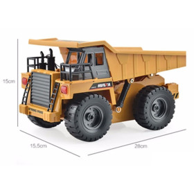 HUINA Wywrotka Die Cast 1:18 6CH 2.4GHz RTR
