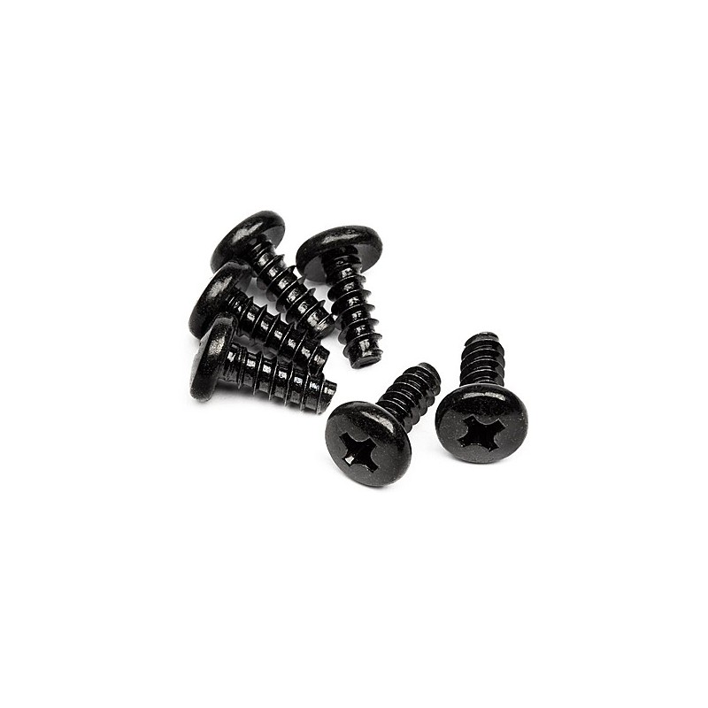 HPI RACING TP BINER HEAD SCREW M4X10MM (6PCS)