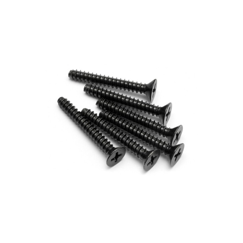 HPI RACING TP FLAT HEAD SCREW M4X30MM (6PCS)