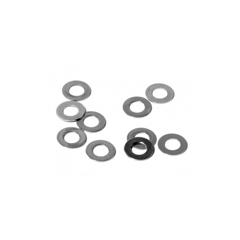 HPI RACING WASHER M5 x 10 x 0.5mm SILVER