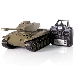 Czołg HENG LONG U.S. M41A3 Walker Bulldog 1/16 V7.0 2.4GHz (działko ASG/dźwięk/dym)