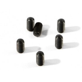 HPI RACING SET SCREW M4X8MM (ROUND POINT/6PCS)
