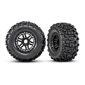 TRAXXAS WideMaxx 4WD VXL 4S 1/10 + TSM (Niebieski)