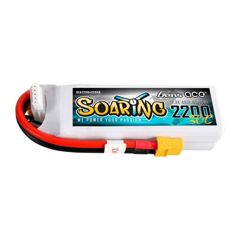 GENS ACE Akumulator LiPo Soaring LiPo 2200mAh 14.8V 30C 4S1P