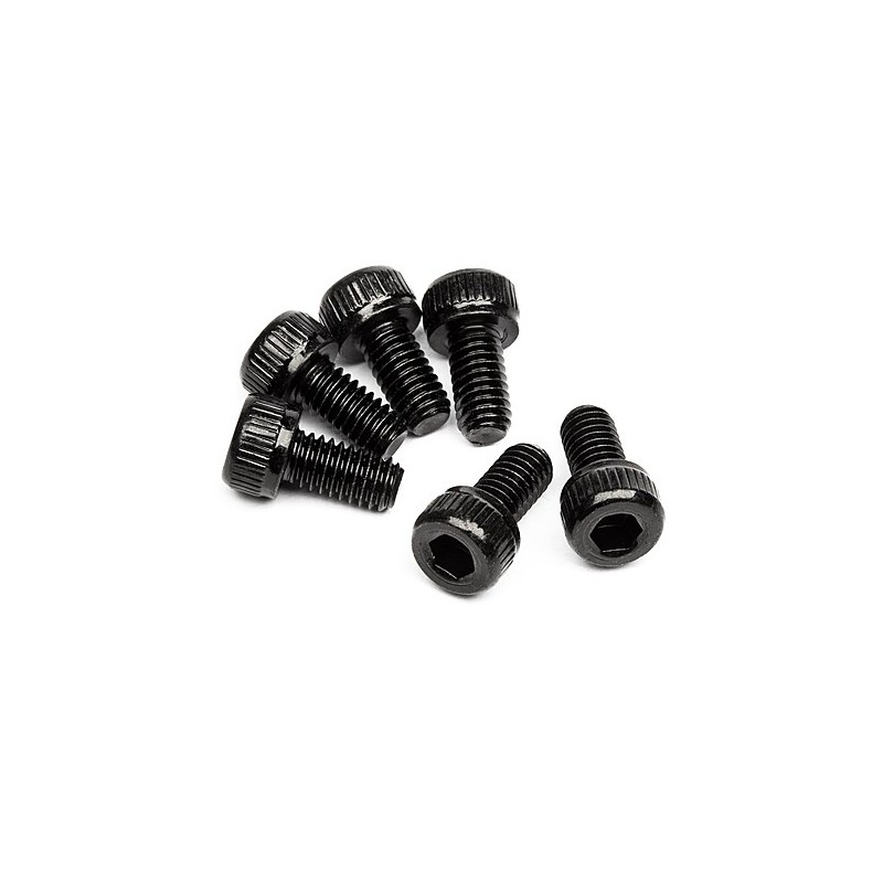 HPI RACING CAP HEAD SCREW M4 X 8MM (6PCS)