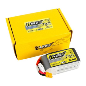 GENS ACE Akumulator LiPo Tattu R-Line 750mAh 14.8V 95C 4S1P JST-XHR