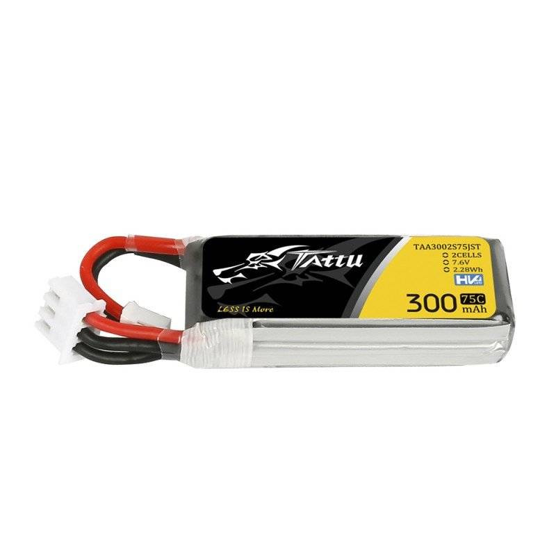 GENS ACE Akumulator LiPo Tattu 300mAh 7.6V 75C 2S