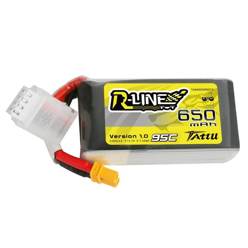 GENS ACE Akumulator LiPo Tattu R-Line 650mAh 11.1V 95C 3S1P XT30