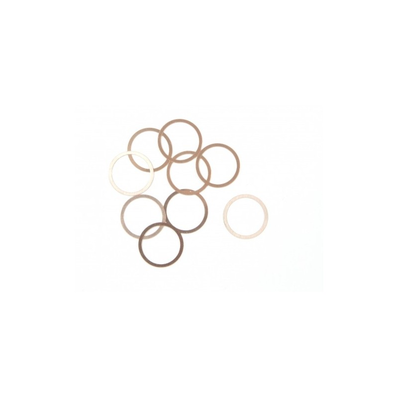 HPI RACING WASHER 10X12X0.1MM (COPPER/10 PCS)