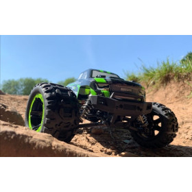 MAVERICK BlackZon Slyder MT Green 1/16 4WD RTR + Oświetlenie LED