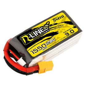  GENS ACE Akumulator LiPo Tattu R-Line Version 3.0 1550mAh 14.8V 120C 4S1P XT60