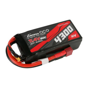 GENS ACE Akumulator LiPo 4300mAh 11.4V 60C 3S1P T-DEAN