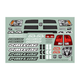 PRO-LINE Karoseria Ram 1500 1/10 Trial (Przezroczysta)