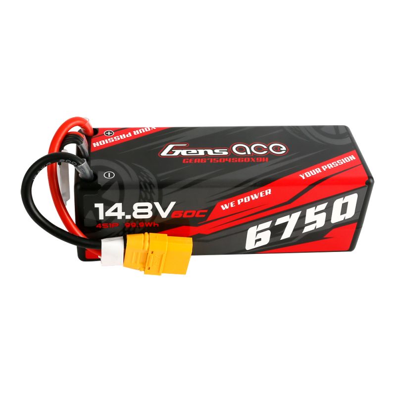 GENS ACE Akumulator LiPo HARDCASE 6750mAh 14.8V 60C 4S1P