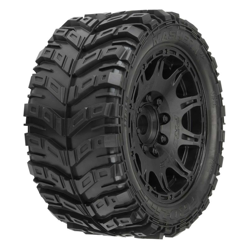PRO-LINE Koła 2szt. 1/5 Masher X HP BELTED 5.7" MT do TRAXXAS X-Maxx, ARRMA Kraton 8S