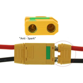 Złącze XT90-S Anti Spark - nieiskrzące (para)