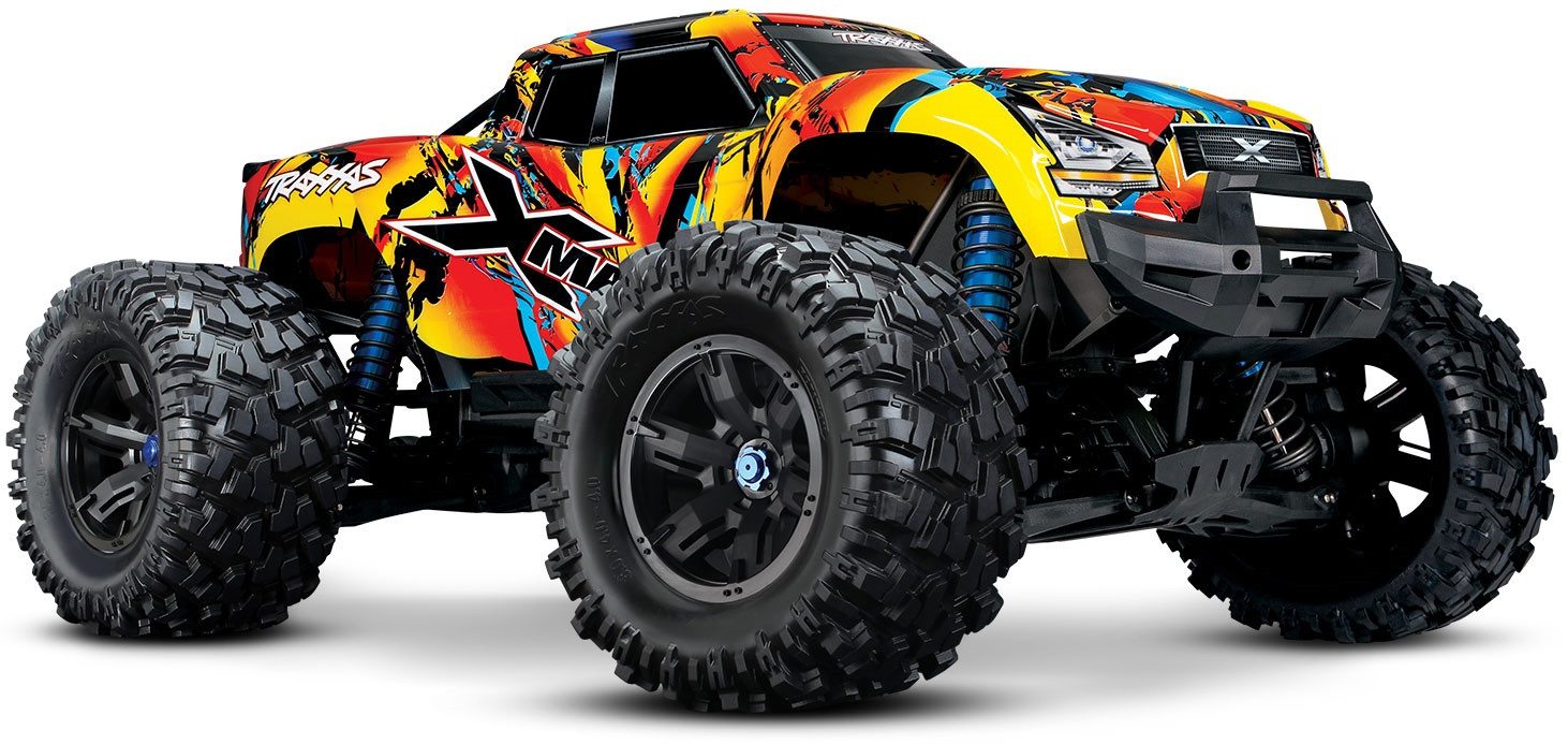 TRAXXAS X-Maxx 8S 4WD 1/5 Monster Truck Czerwony
