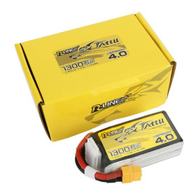 GENS ACE Akumulator LiPo Tattu R-Line Version 4.0 1300mAh 14.8V 130C 4S1P XT60 akkumulátor