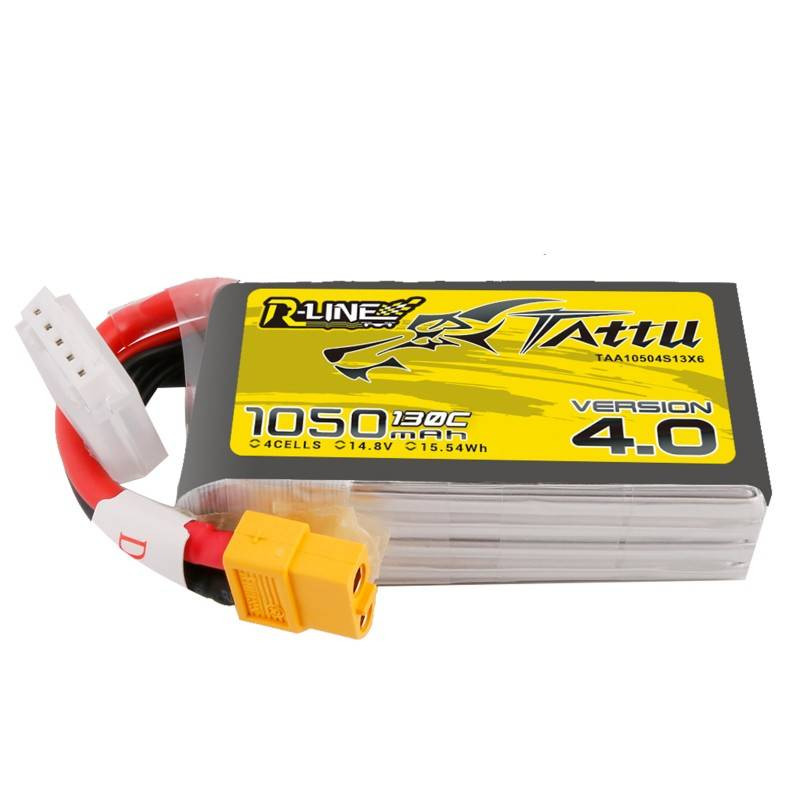GENS ACE Akumulator LiPo Tattu R-Line 4.0 1050mAh 14,8V 130C 4S1P XT60
