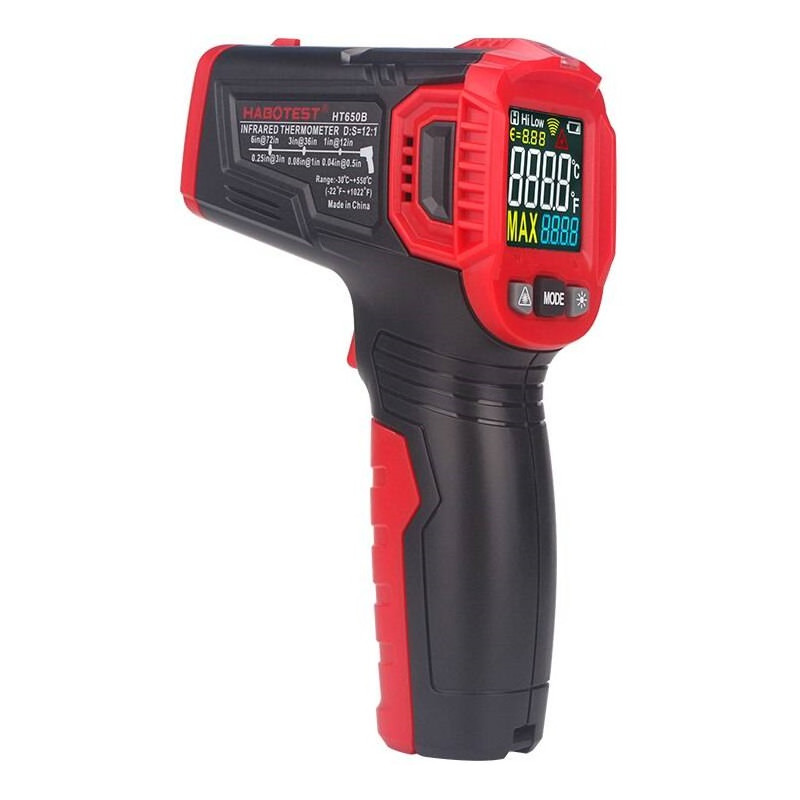 HABOTEST Termometr na podczerwień HT650B