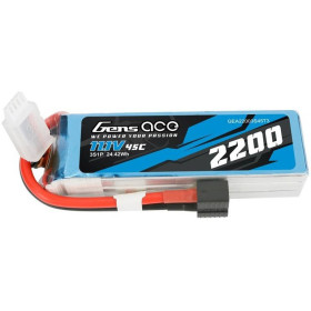GENS ACE Akumulator LiPo 2200mAh 11,1V 45C 3S1P EC3/XT60/DEAN