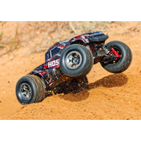 TRAXXAS Zestaw wzmocnień podwozia Extreme HD (czerwony)