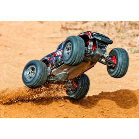 TRAXXAS Zestaw wzmocnień podwozia Extreme HD (czerwony)